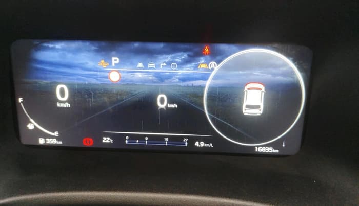 2024 KIA SONET GTX PLUS 1.0 TURBO PETROL DCT, Petrol, Automatic, 16,835 km, interior