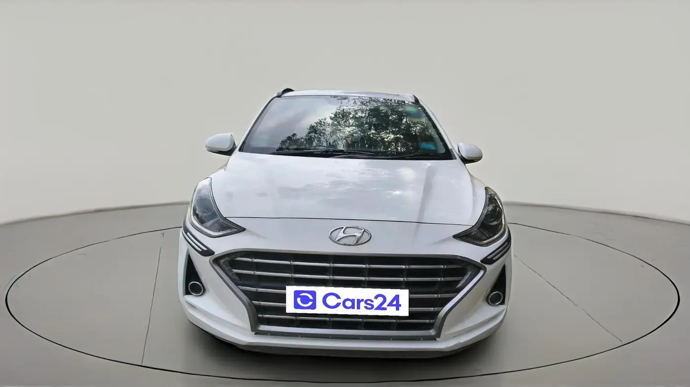 2022 Hyundai GRAND I10 NIOS SPORTZ AMT 1.2 KAPPA VTVT, Petrol, Automatic, 38,254 km, exterior