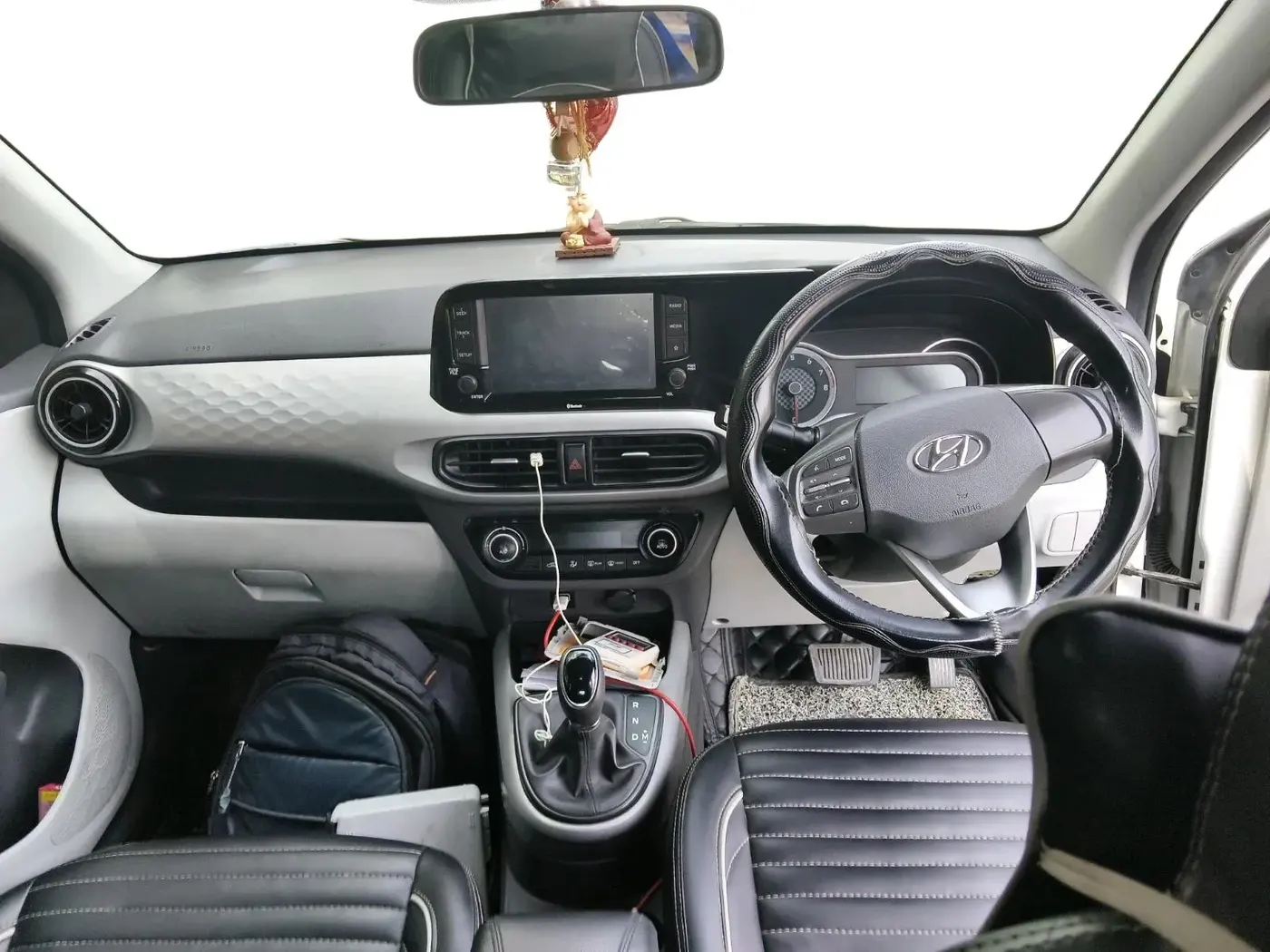 2022 Hyundai GRAND I10 NIOS SPORTZ AMT 1.2 KAPPA VTVT, Petrol, Automatic, 38,254 km, interior