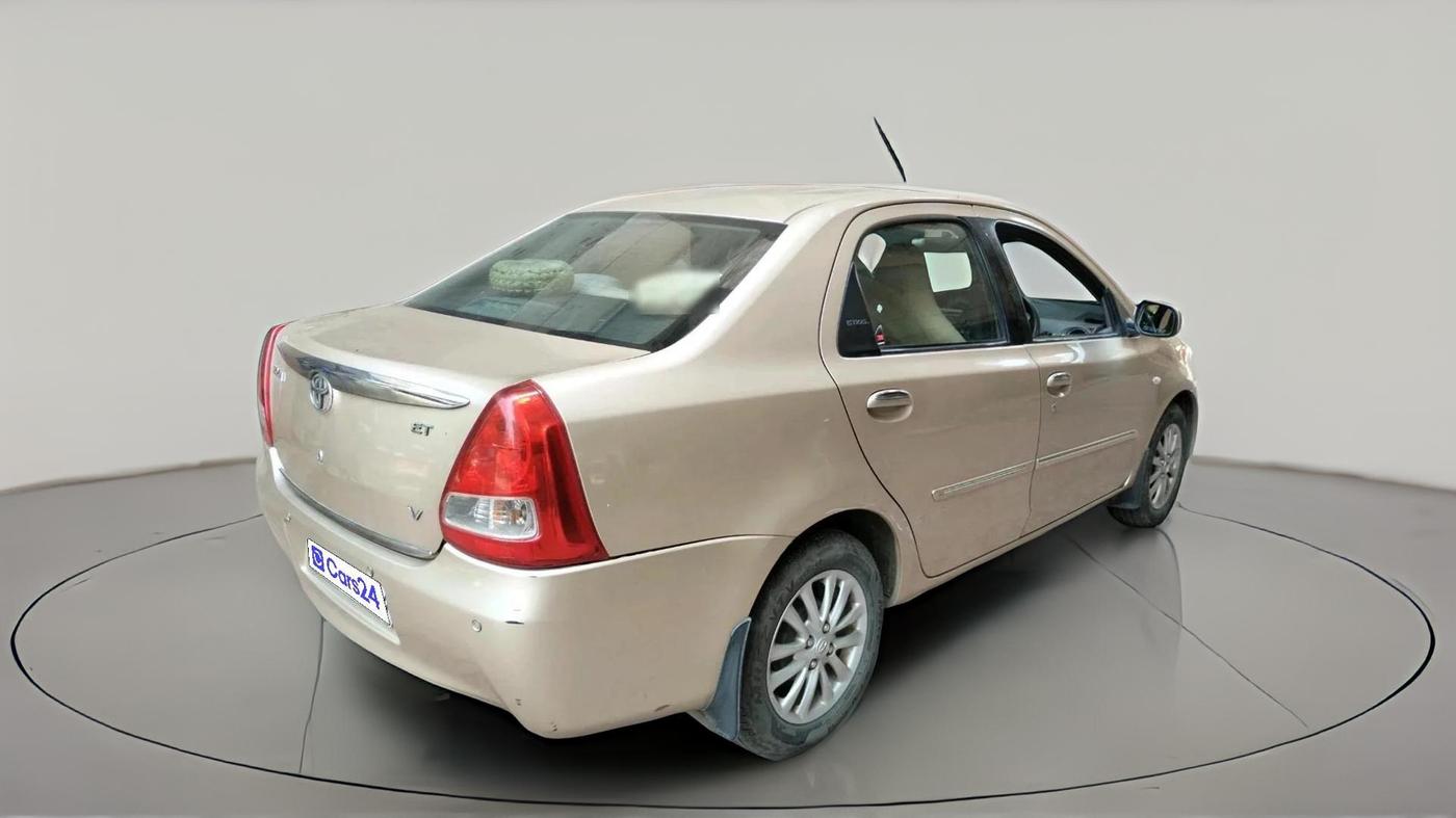 2011 Toyota Etios V, Petrol, Manual, 79,089 km, exterior