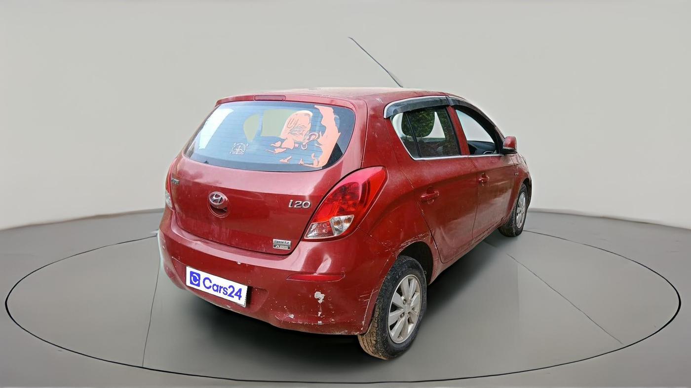 2013 Hyundai i20 SPORTZ 1.2, CNG, Manual, 1,21,737 km, exterior