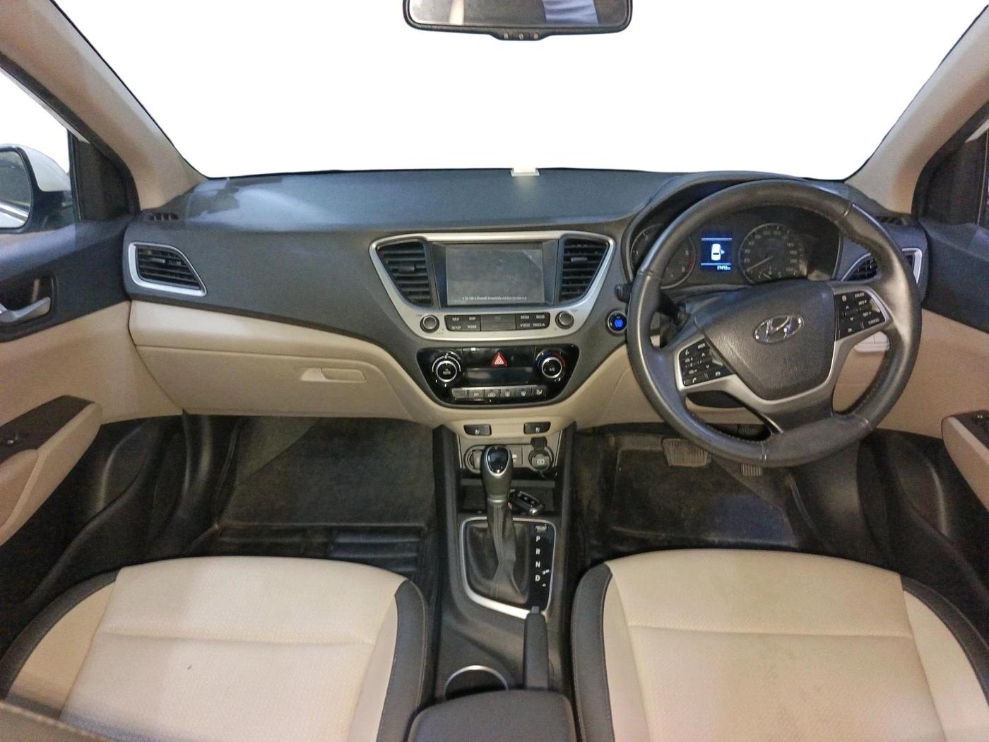 2019 Hyundai Verna 1.6 CRDI SX (O) AT, Diesel, Automatic, 37,472 km, interior