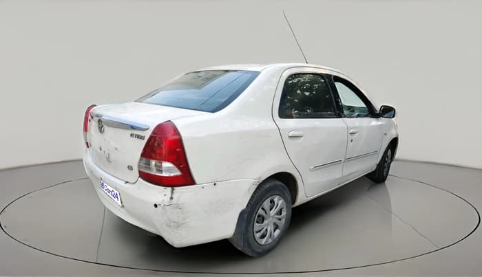 2011 Toyota Etios G, Petrol, Manual, 53,457 km, exterior