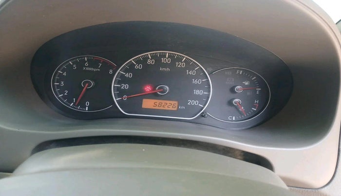 2011 Maruti SX4 VXI CNG, CNG, Manual, 58,226 km, interior