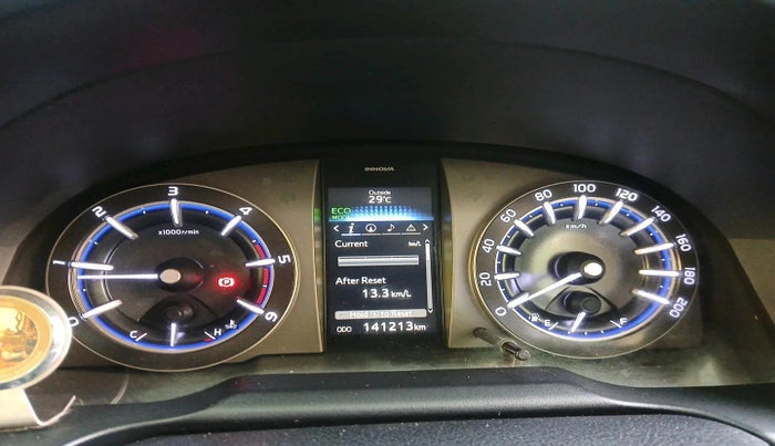 2017 Toyota Innova Crysta 2.4 ZX 7 STR, Diesel, Manual, 1,41,213 km, interior