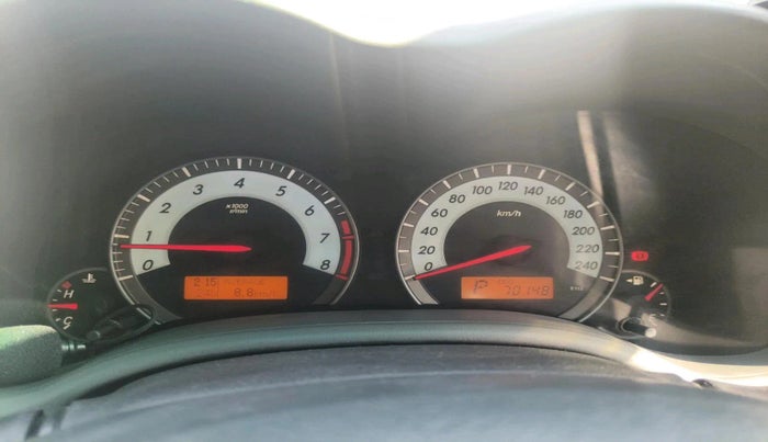 2013 Toyota Corolla Altis G AT PETROL, Petrol, Automatic, 70,148 km, interior