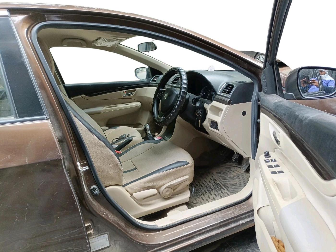 2016 Maruti Ciaz VDI+ SHVS, Diesel, Manual, 65,291 km, interior