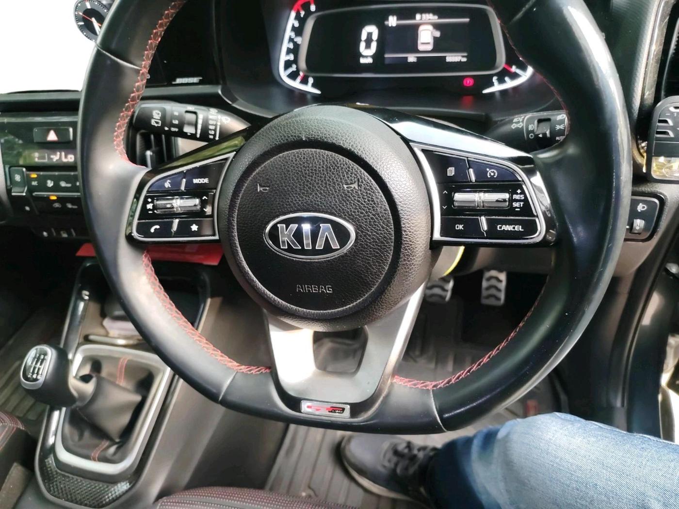 2020 KIA SONET GTX PLUS 1.0 IMT, Petrol, Manual, 55,597 km, interior