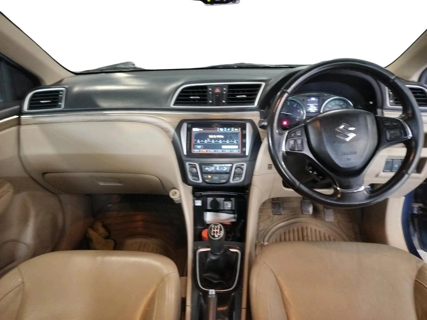 2018 Maruti Ciaz ALPHA DIESEL 1.3, Diesel, Manual, 89,217 km, interior