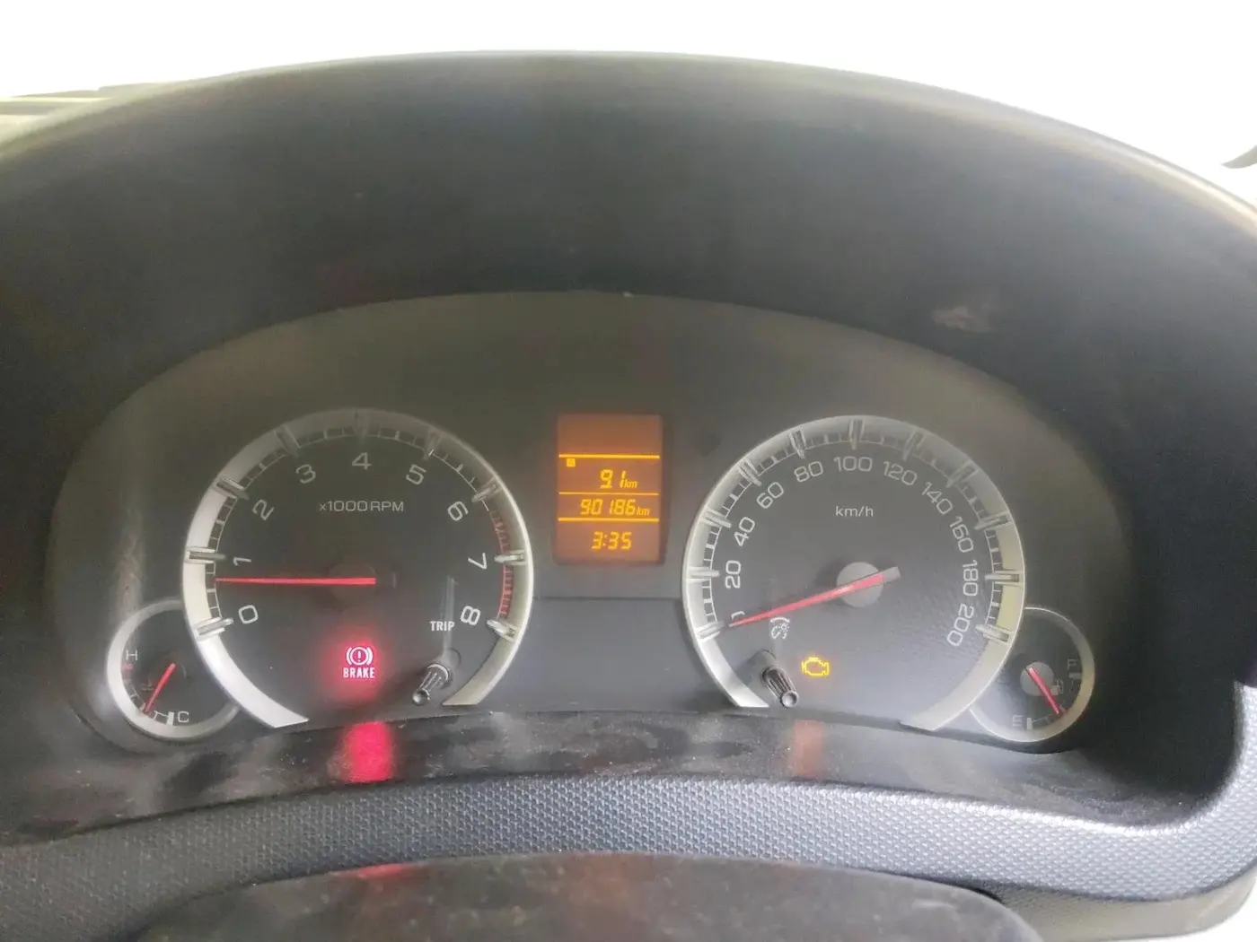 2012 Maruti Swift Dzire VXI, CNG, Manual, 90,186 km, interior