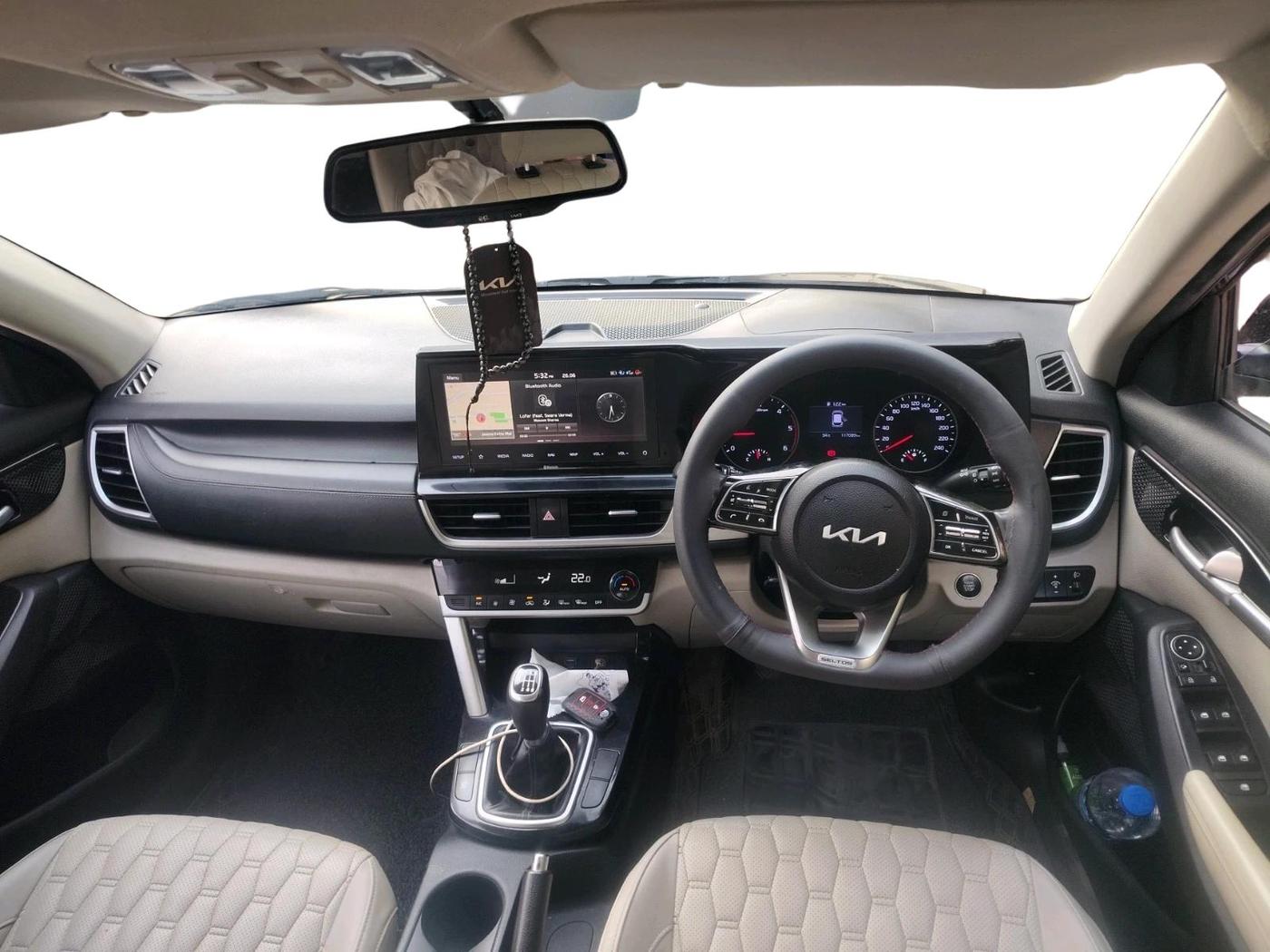 2021 KIA SELTOS HTX 1.5 DIESEL, Diesel, Manual, 1,17,089 km, interior