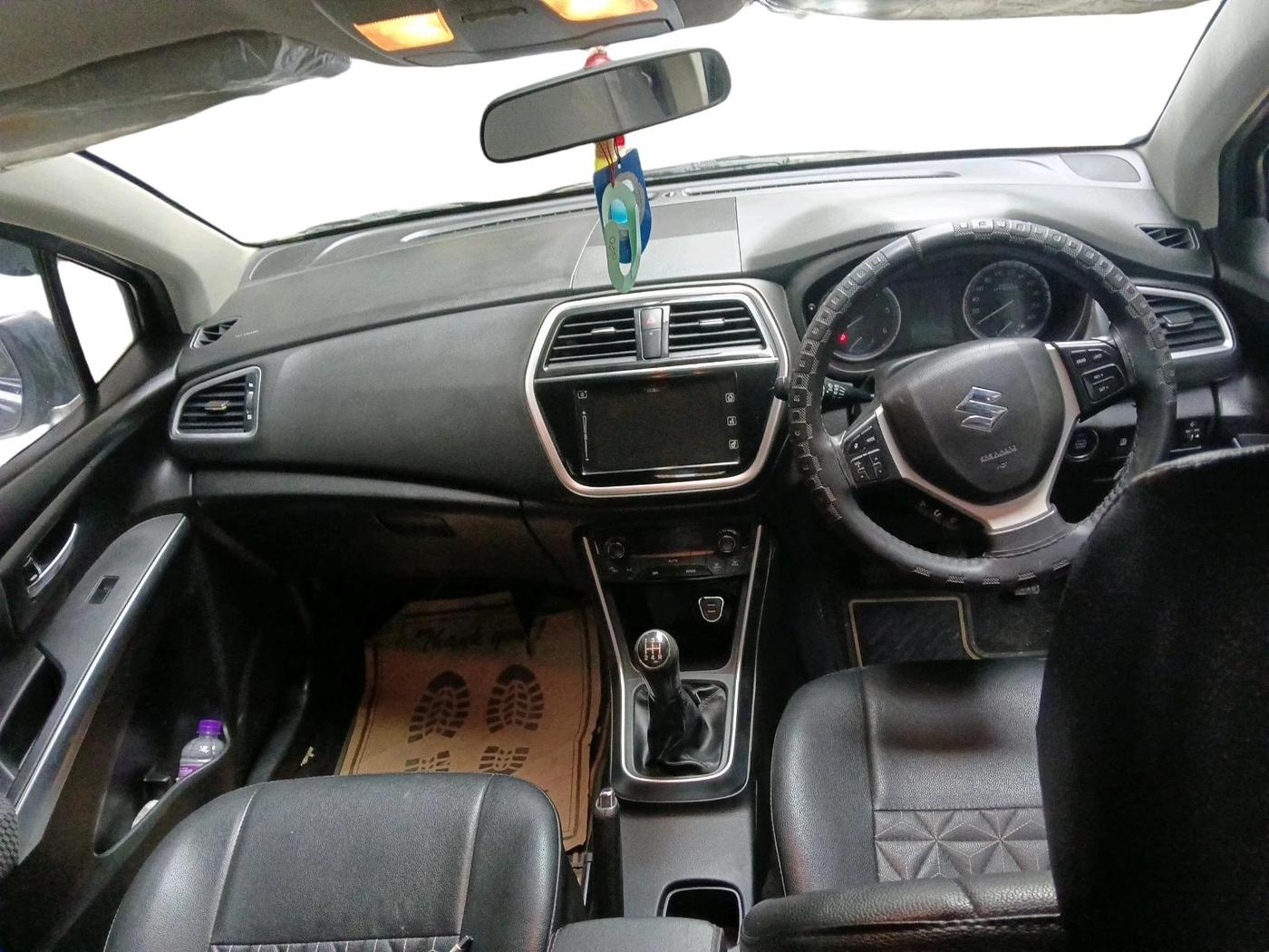 2017 Maruti S Cross ZETA 1.3, Diesel, Manual, 60,890 km, interior