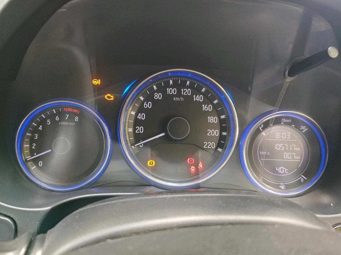 2015 Honda City 1.5L I-VTEC SV, CNG, Manual, 1,05,717 km, interior