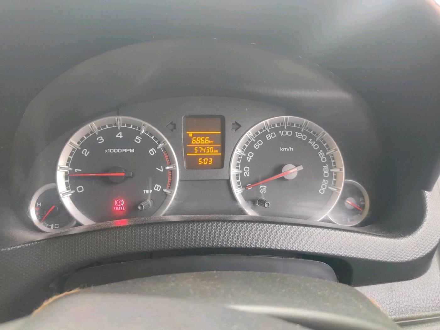 2012 Maruti Swift VXI, Petrol, Manual, 57,430 km, interior