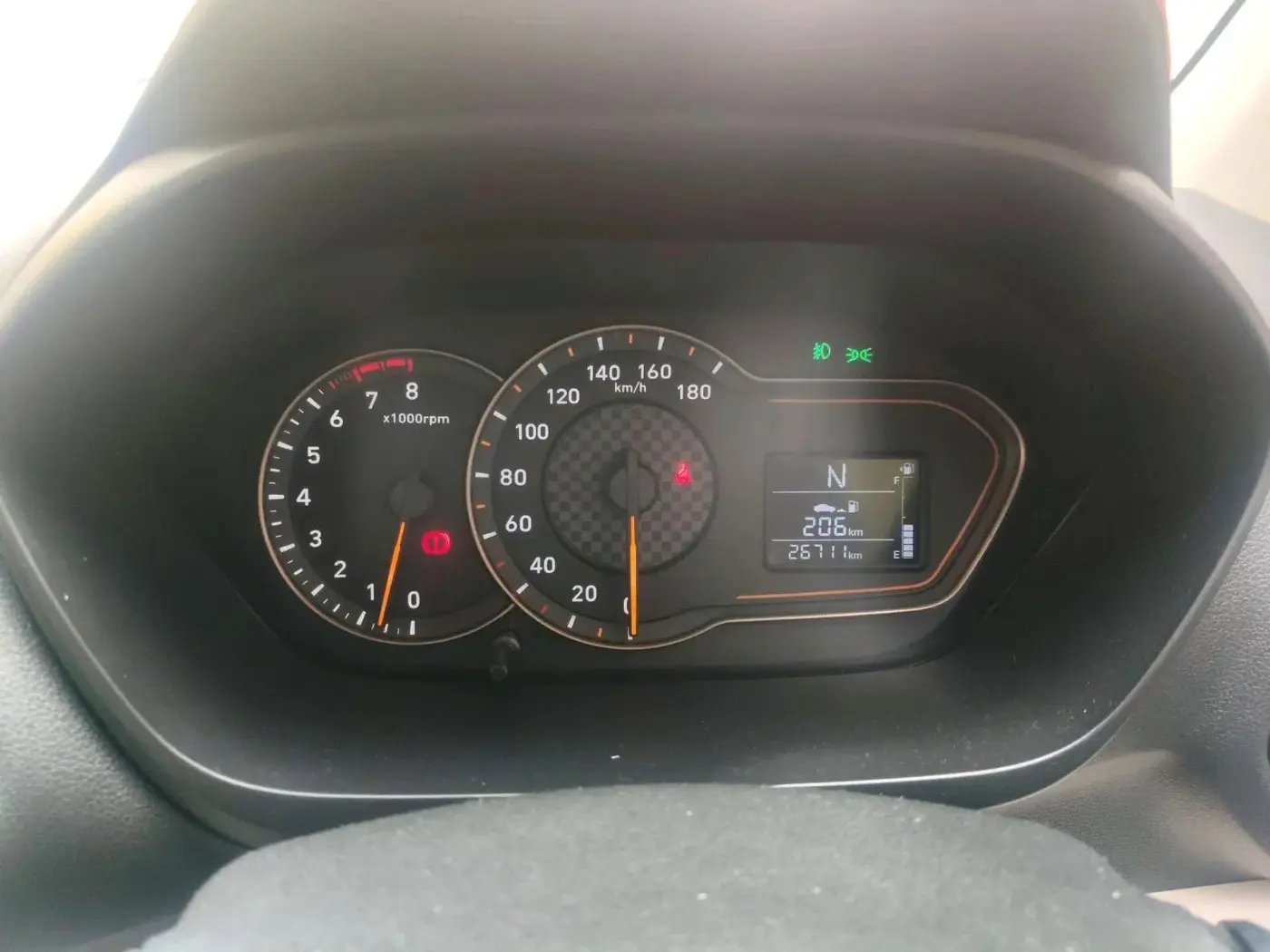2019 Hyundai NEW SANTRO SPORTZ AMT, Petrol, Automatic, 26,711 km, interior