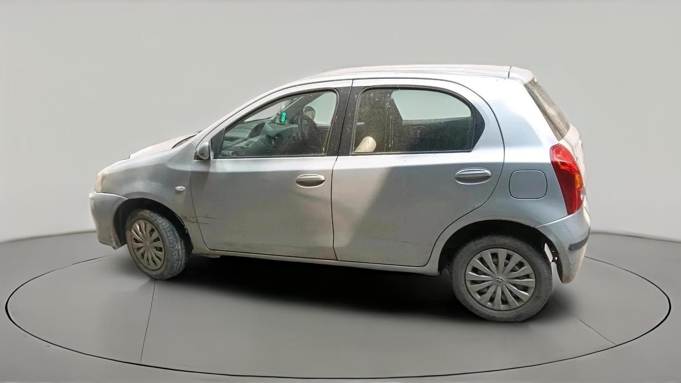 2012 Toyota Etios G, CNG, Manual, 79,097 km, exterior