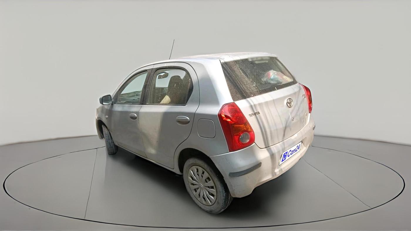 2012 Toyota Etios G, CNG, Manual, 79,097 km, exterior
