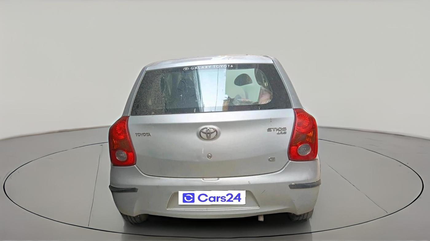 2012 Toyota Etios G, CNG, Manual, 79,097 km, exterior