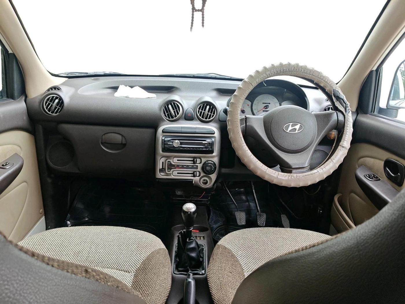 2012 Hyundai Santro Xing GL PLUS, CNG, Manual, 1,61,397 km, interior