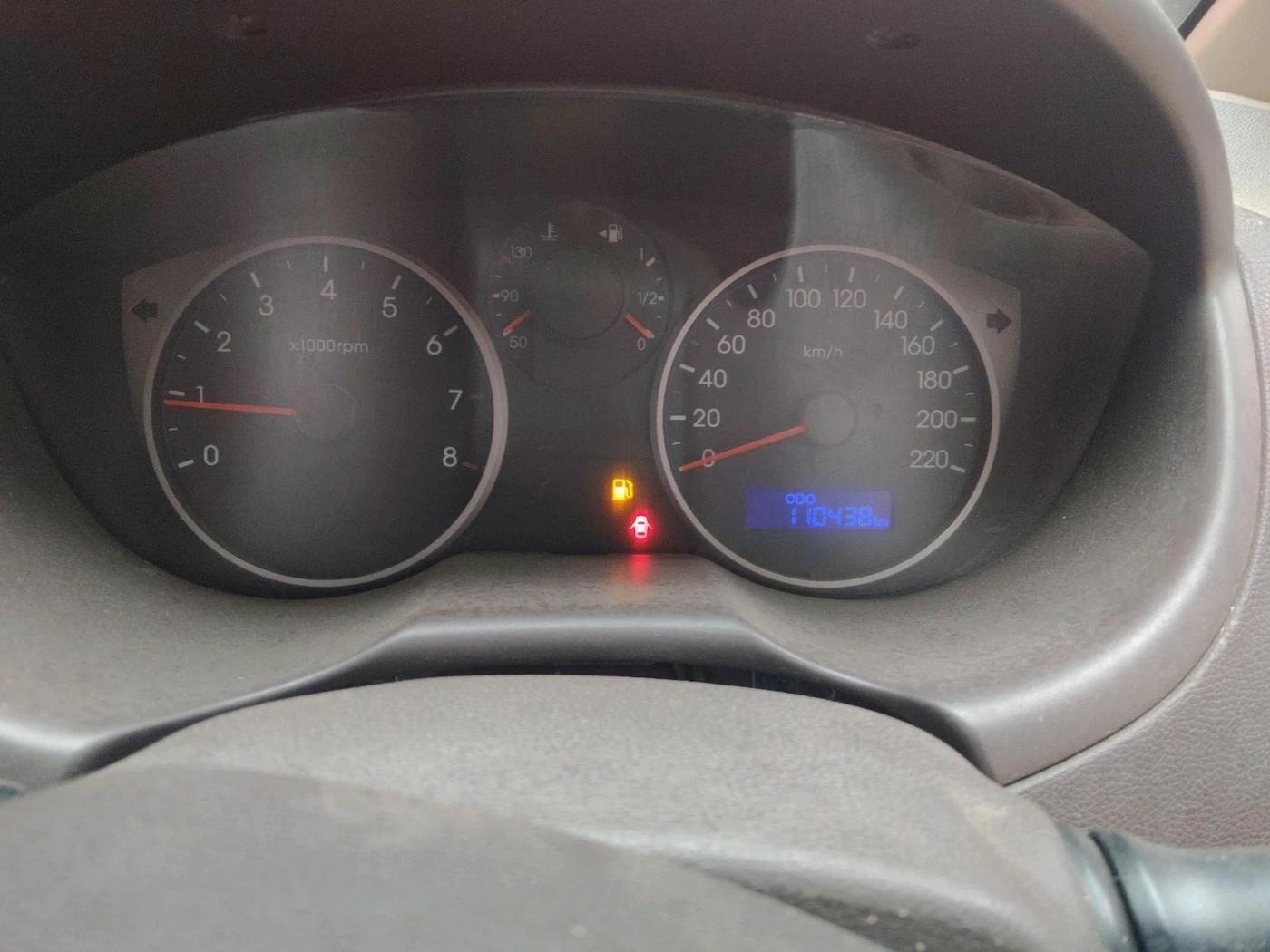 2011 Hyundai i20 SPORTZ 1.2, CNG, Manual, 1,10,438 km, interior