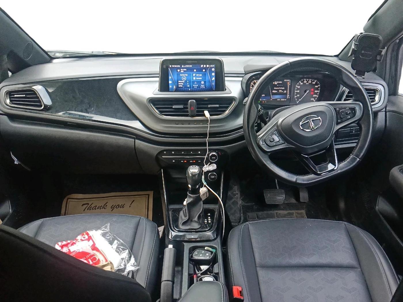 2023 Tata ALTROZ  XZA Plus Sunroof Dark Edition, Petrol, Automatic, 27,234 km, interior