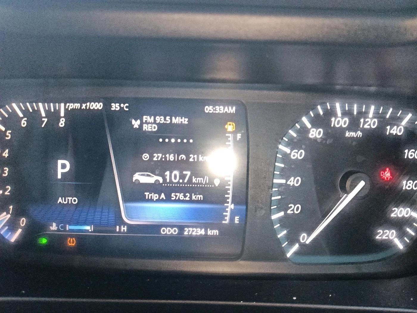 2023 Tata ALTROZ  XZA Plus Sunroof Dark Edition, Petrol, Automatic, 27,234 km, interior