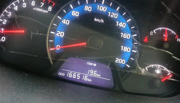 2014 Hyundai Xcent SX 1.2, Petrol, Manual, 1,66,516 km, interior