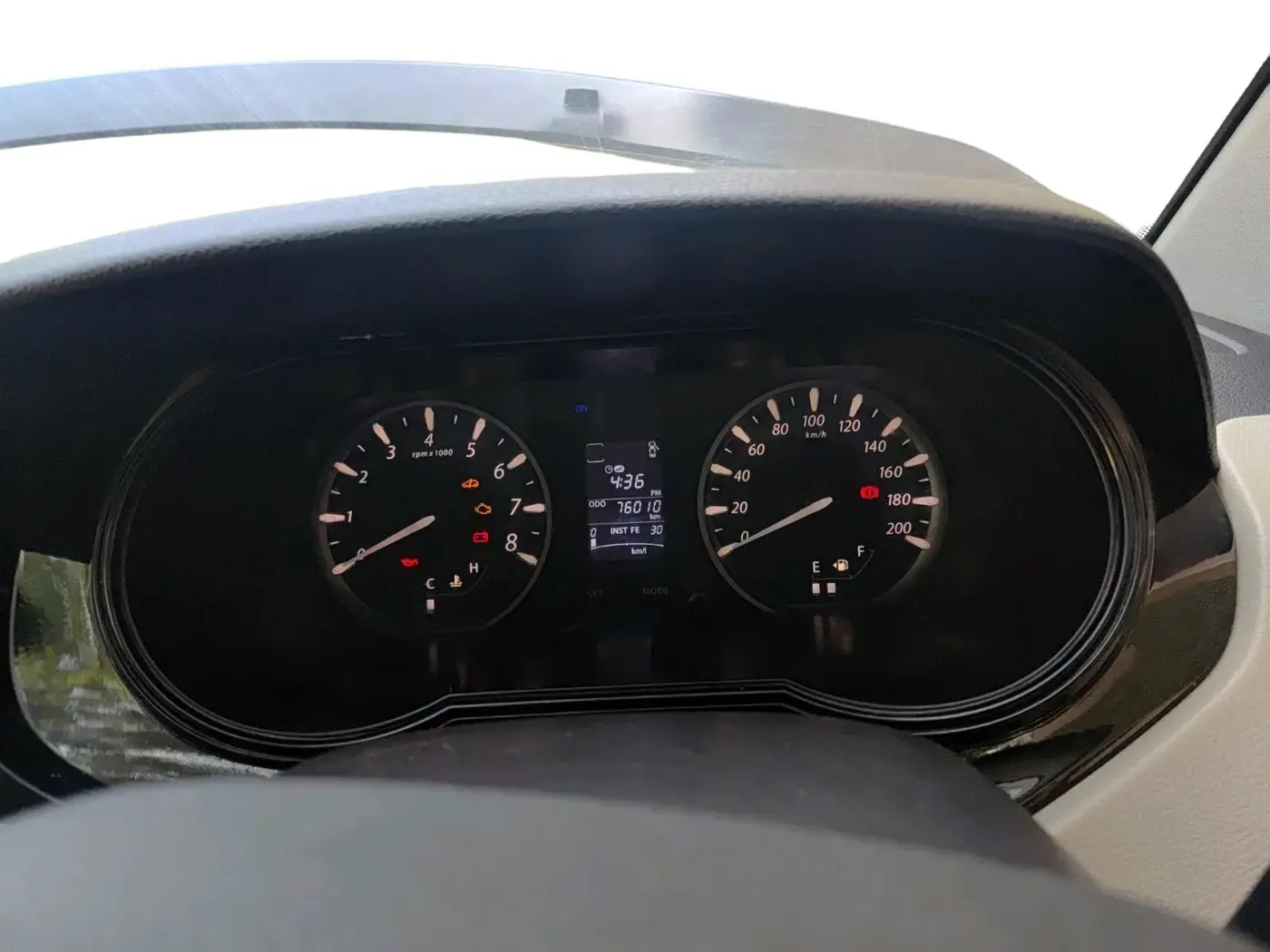 2016 Tata Zest XE PETROL, CNG, Manual, 76,010 km, interior