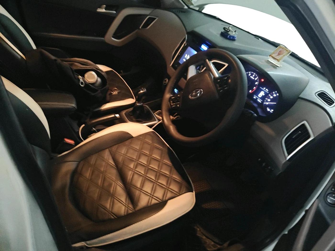 2018 Hyundai Creta SX (O) 1.6 PETROL, Petrol, Manual, 74,685 km, interior