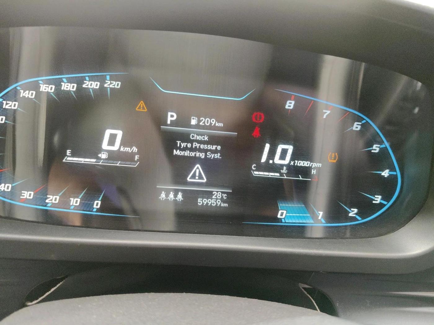 2023 Hyundai NEW I20 SPORTZ 1.2 AT, Petrol, Automatic, 59,959 km, interior