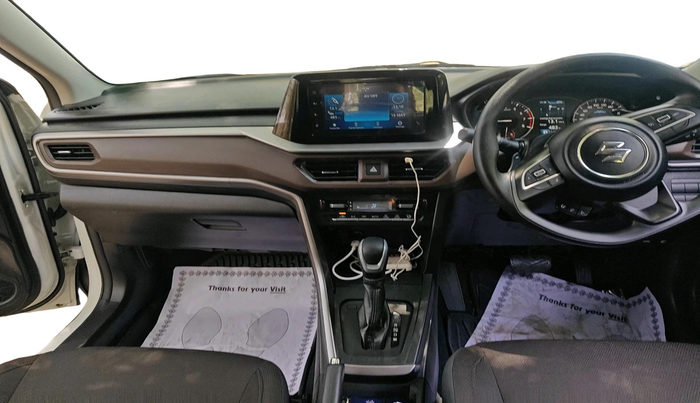 2026 Maruti BREZZA ZXI AT SMART HYBRID, Petrol, Automatic, 1,667 km, interior