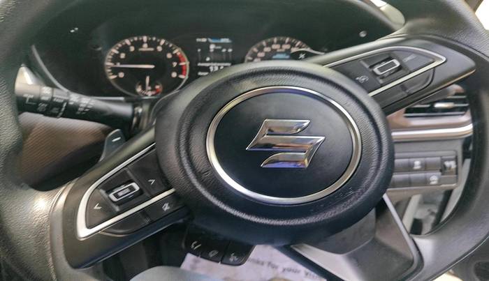2026 Maruti BREZZA ZXI AT SMART HYBRID, Petrol, Automatic, 1,667 km, interior