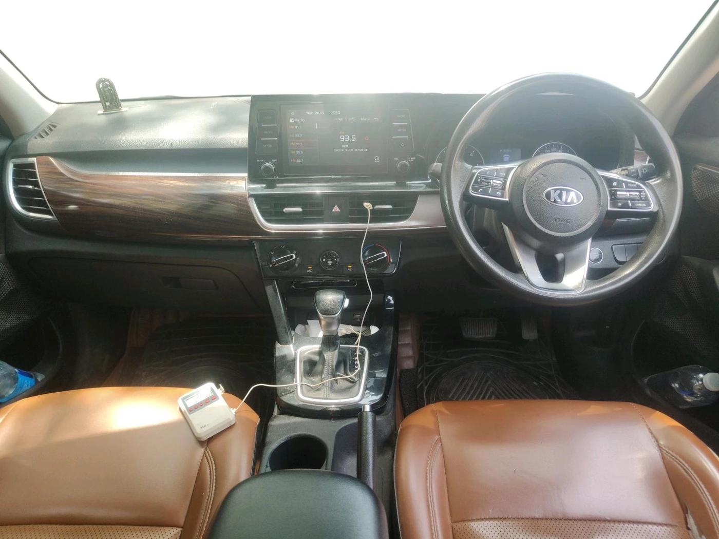 2019 KIA SELTOS HTK PLUS AT 1.5 DIESEL, Diesel, Automatic, 87,745 km, interior