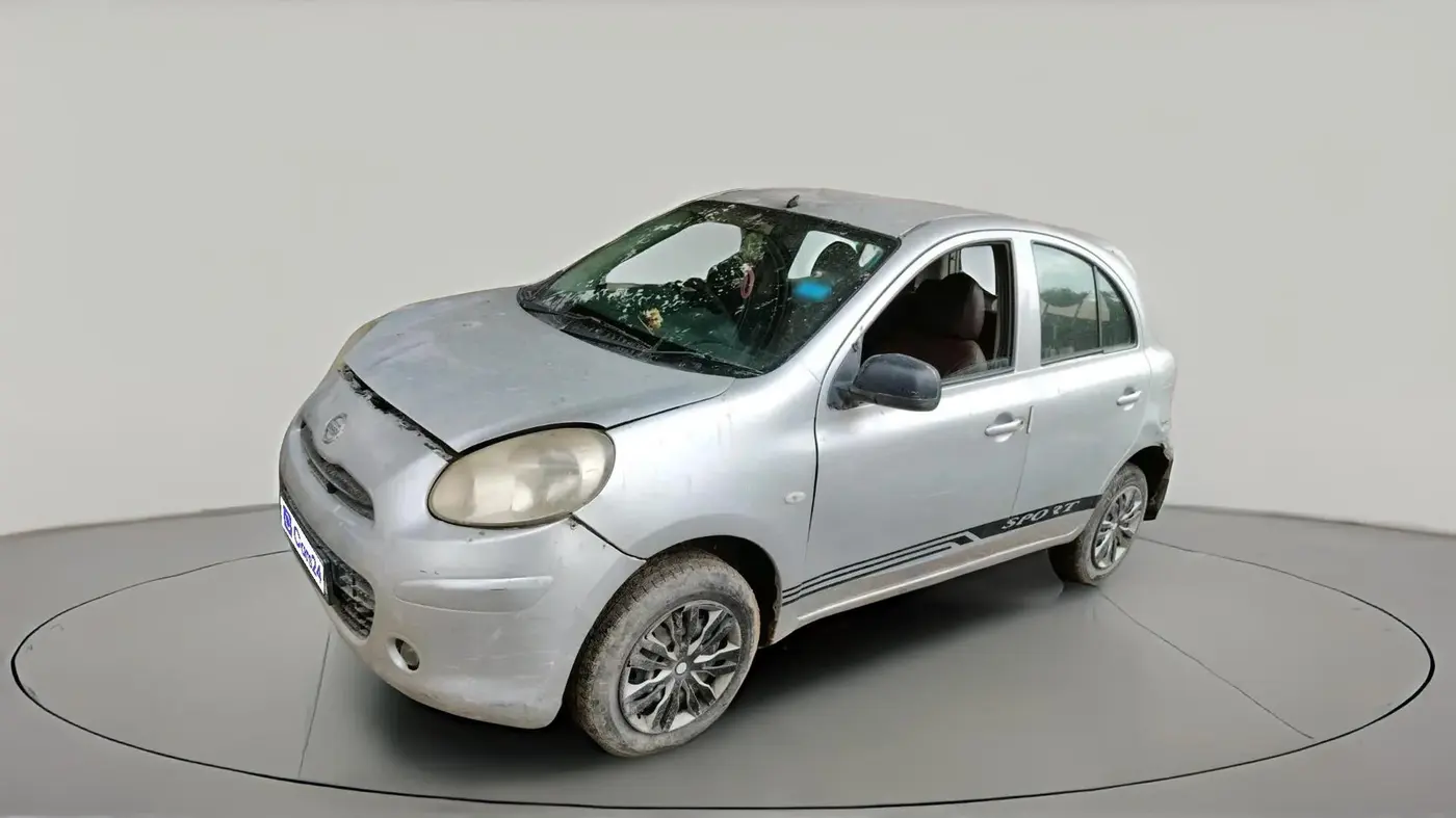 2011 Nissan Micra XL PETROL, CNG, Manual, 1,13,344 km, exterior