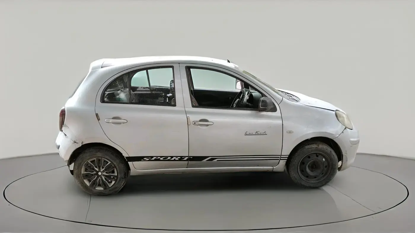 2011 Nissan Micra XL PETROL, CNG, Manual, 1,13,344 km, exterior