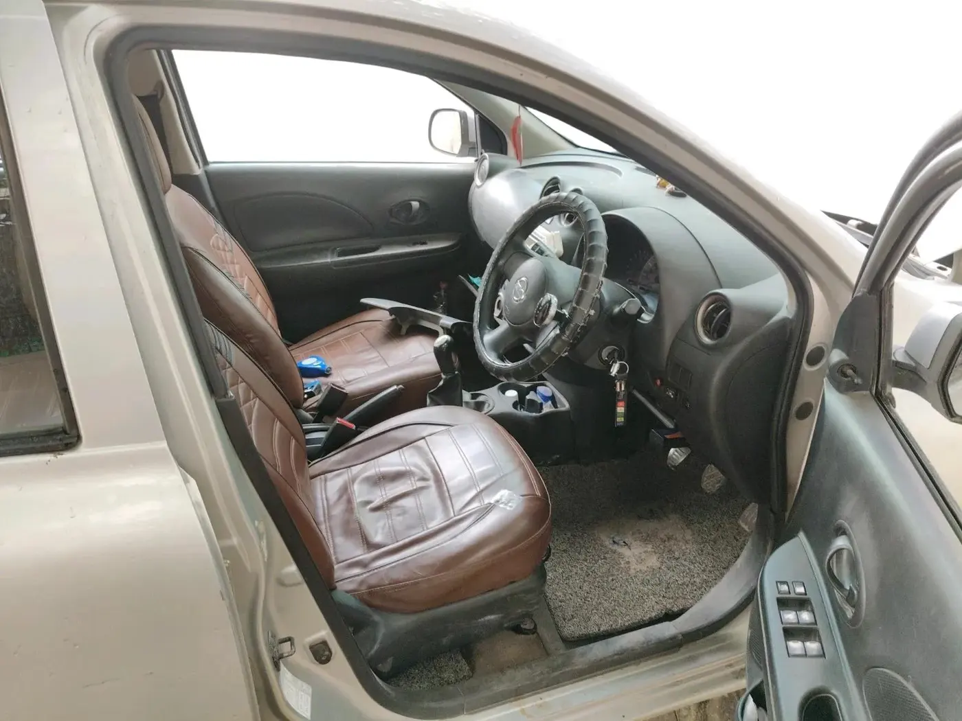 2011 Nissan Micra XL PETROL, CNG, Manual, 1,13,344 km, interior