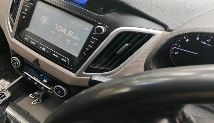 2018 Hyundai Creta SX PLUS AT 1.6 PETROL, Petrol, Automatic, 63,097 km, interior