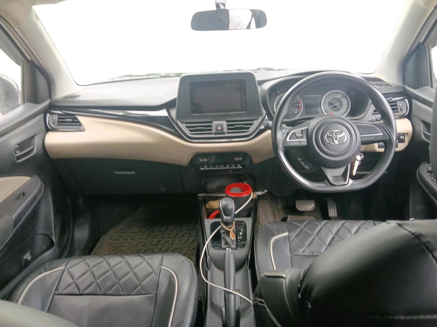 2022 Toyota Glanza S AMT, Petrol, Automatic, 49,593 km, interior