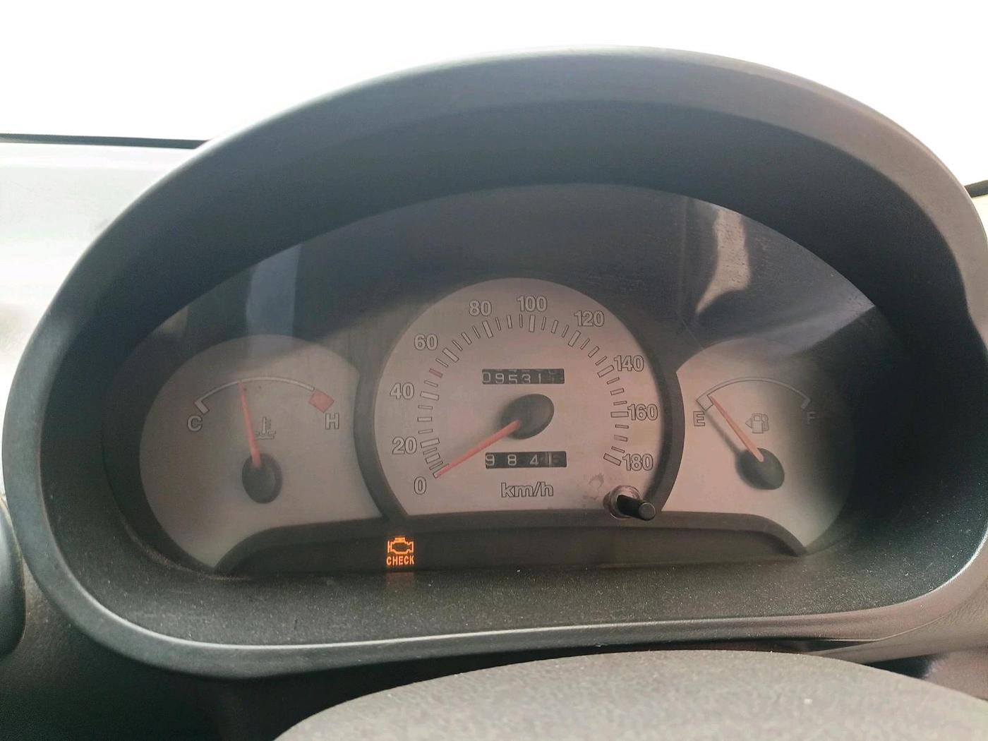 2013 Hyundai Santro Xing GLS, CNG, Manual, 95,311 km, interior