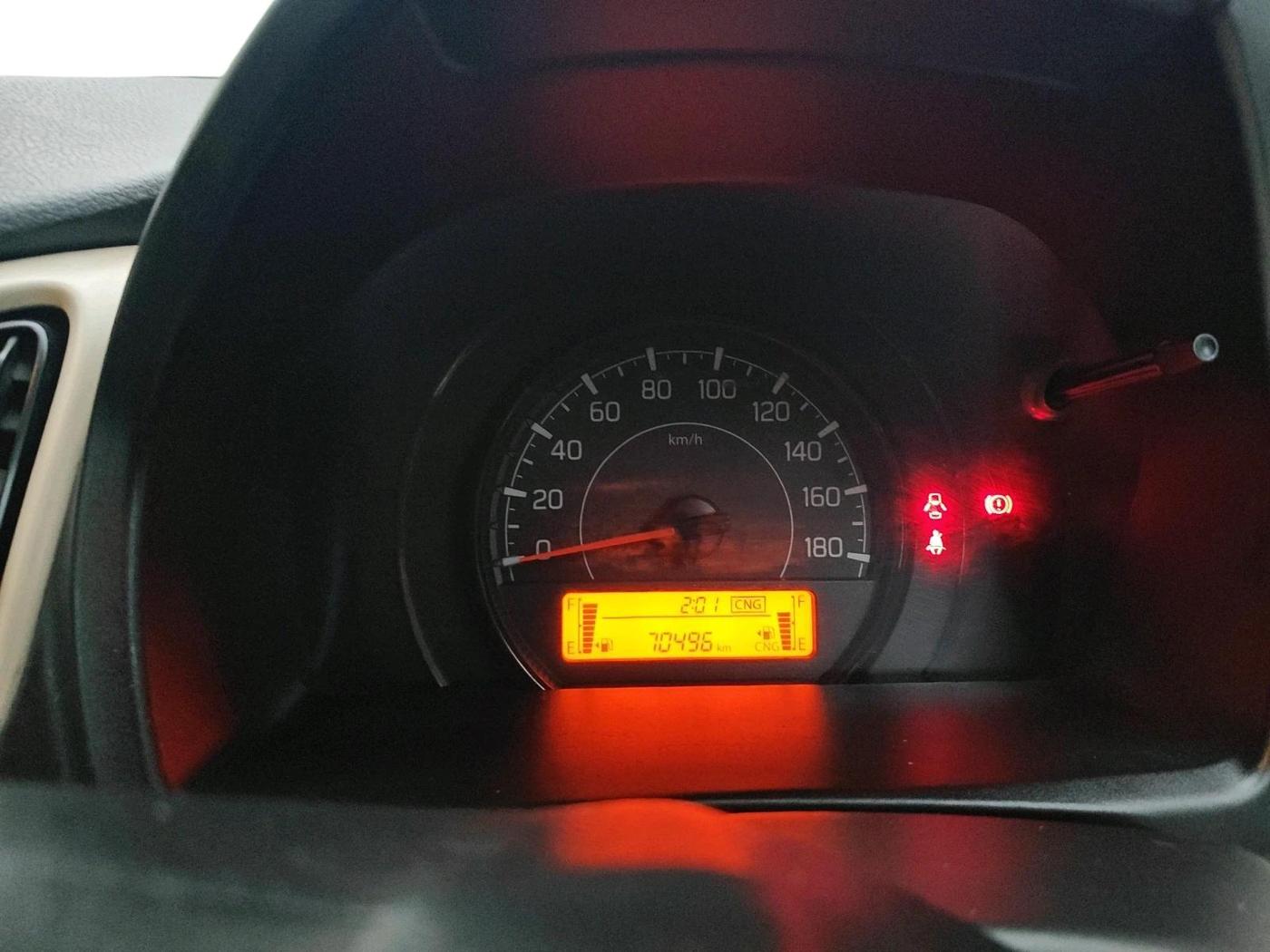 2020 Maruti New Wagon-R LXI CNG 1.0, CNG, Manual, 70,496 km, interior