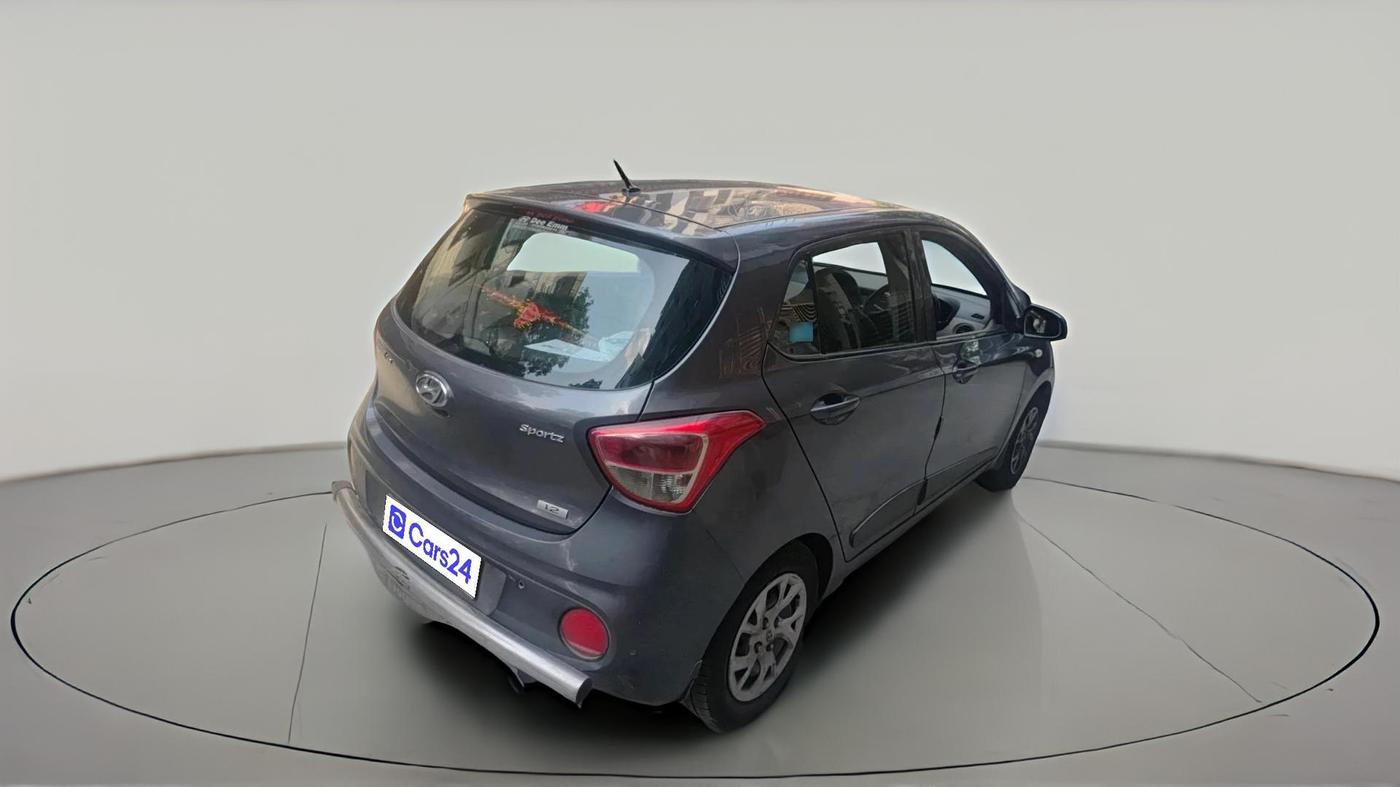 2017 Hyundai Grand i10 SPORTZ 1.2 KAPPA VTVT, CNG, Manual, 55,333 km, exterior