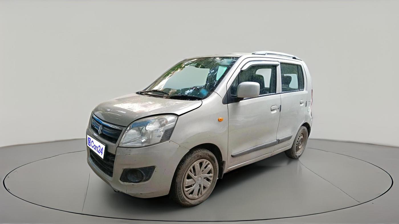 2017 Maruti Wagon R 1.0 VXI AMT, CNG, Automatic, 75,620 km, exterior