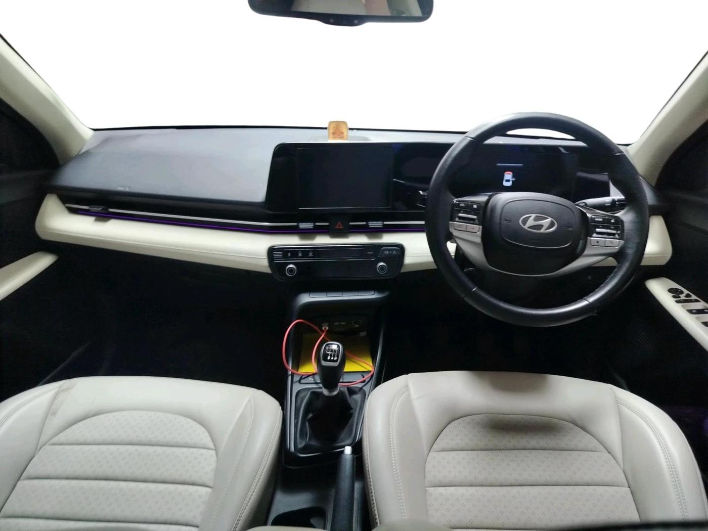 2024 Hyundai Verna SX 1.5 l MPI, Petrol, Manual, 23,869 km, interior