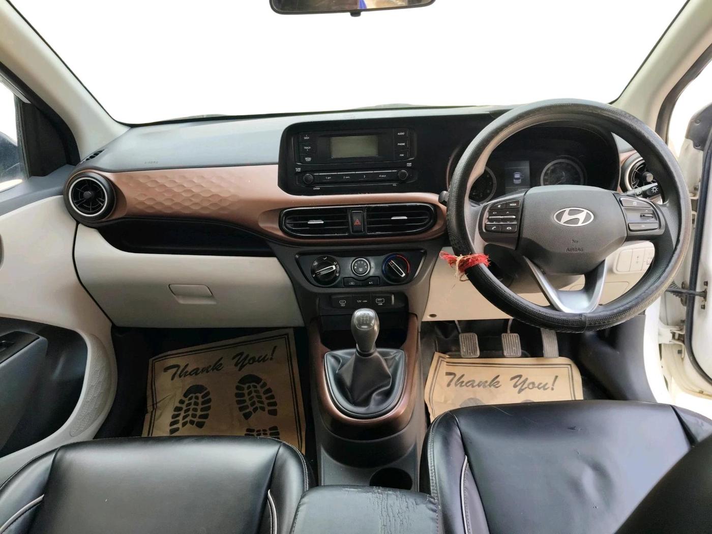 2023 Hyundai AURA S 1.2 CNG, CNG, Manual, 1,02,748 km, interior