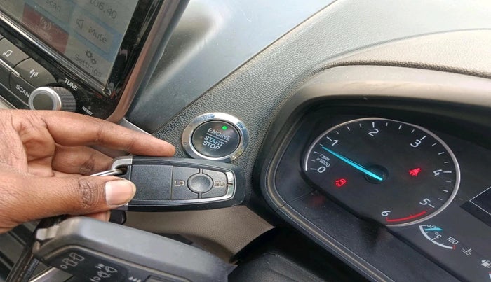 2020 Ford Ecosport TITANIUM 1.5L DIESEL, Diesel, Manual, 1,11,653 km, interior