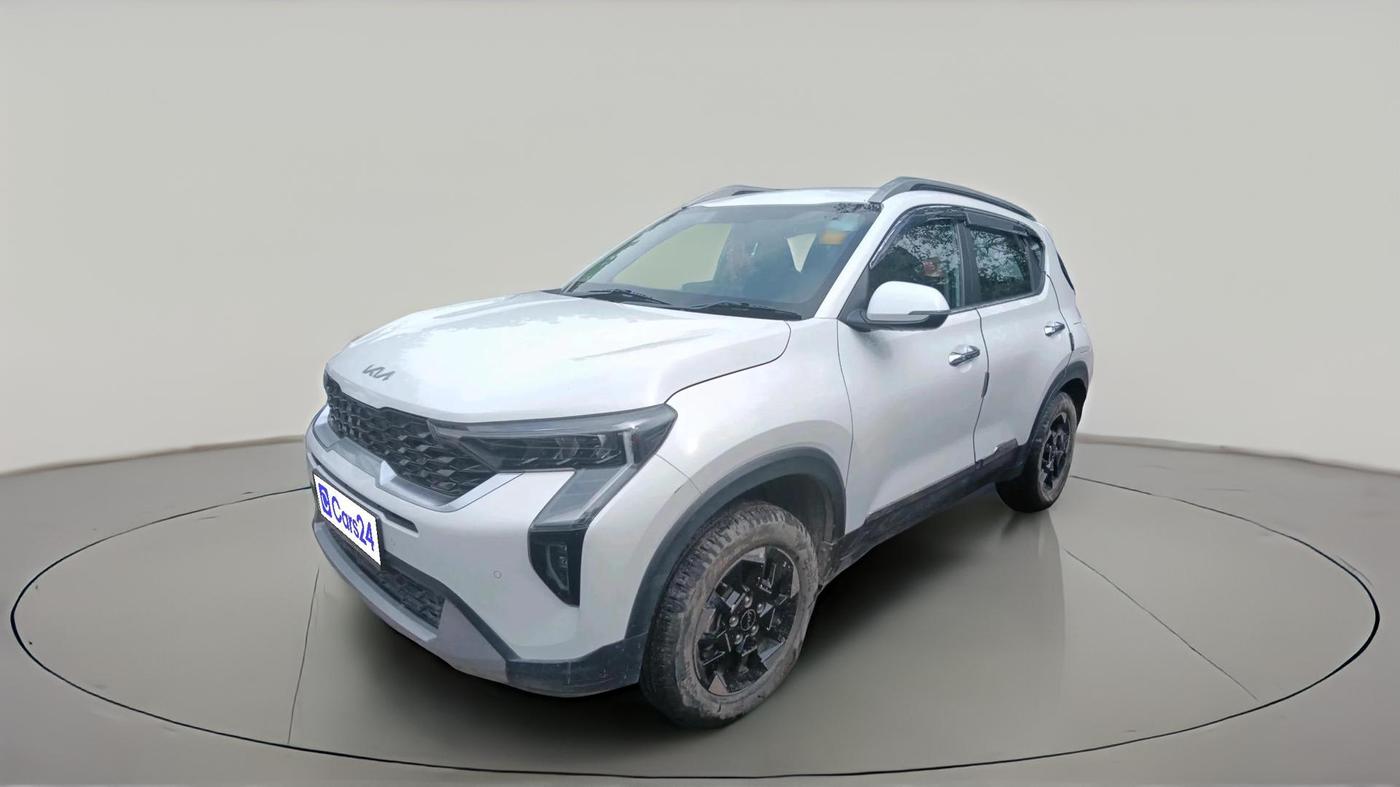 2025 KIA SONET HTK Plus (O) 1.2 Petrol MT, CNG, Manual, 23,515 km, exterior