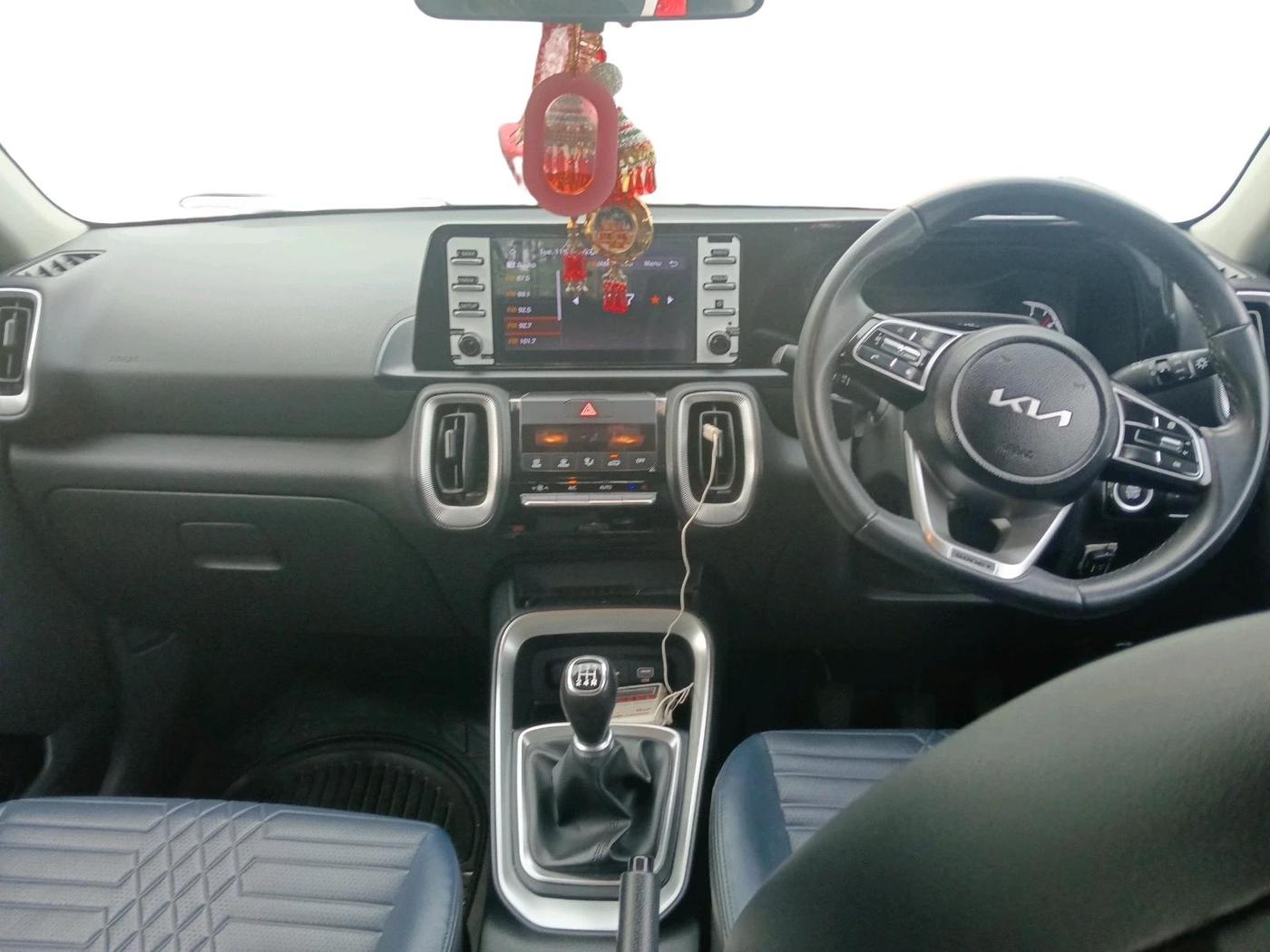 2025 KIA SONET HTK Plus (O) 1.2 Petrol MT, CNG, Manual, 23,515 km, interior