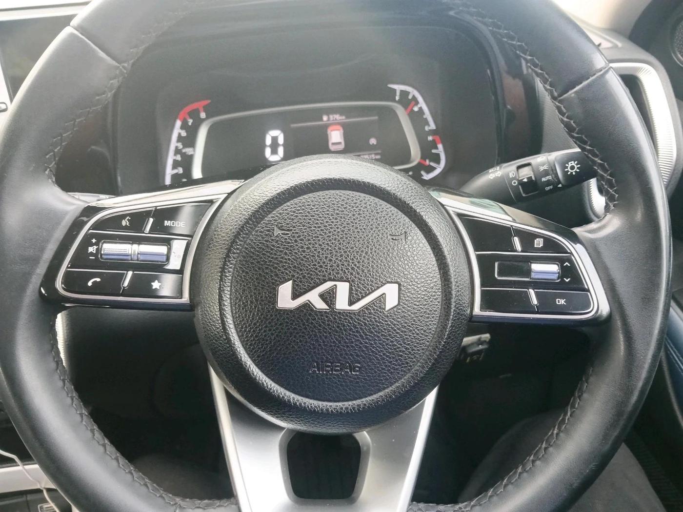2025 KIA SONET HTK Plus (O) 1.2 Petrol MT, CNG, Manual, 23,515 km, interior