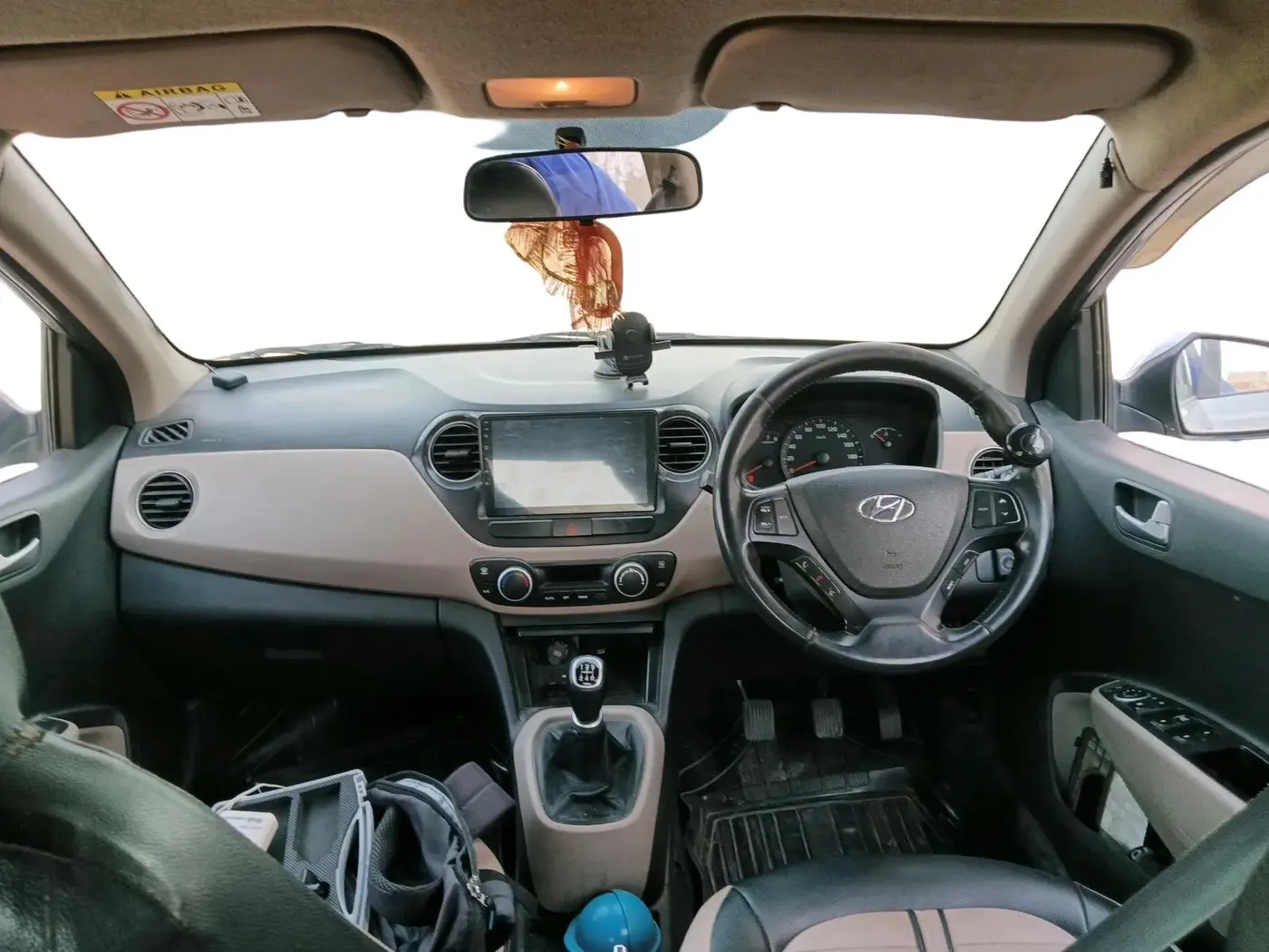 2019 Hyundai Xcent SX 1.2 (O), CNG, Manual, 57,320 km, interior