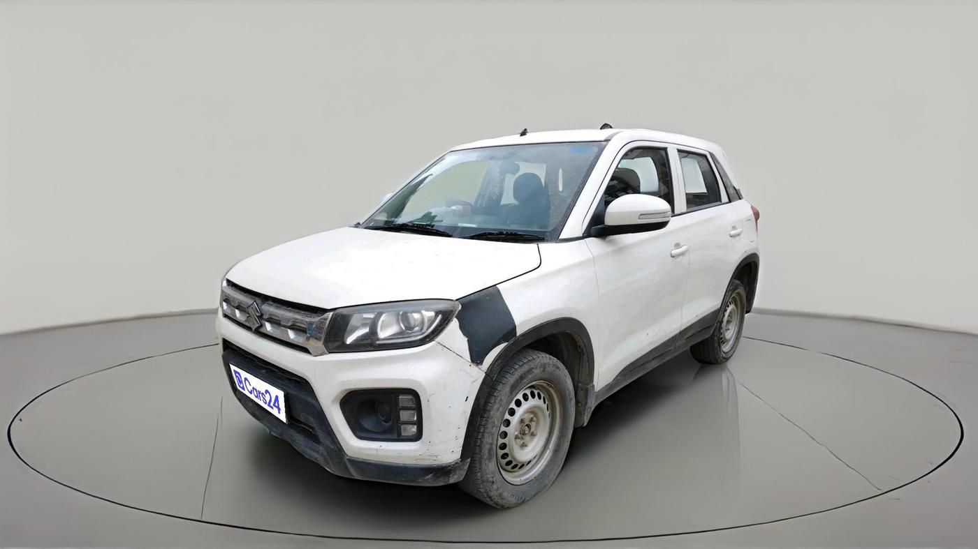 2021 Maruti Vitara Brezza LXI, CNG, Manual, 87,834 km, exterior